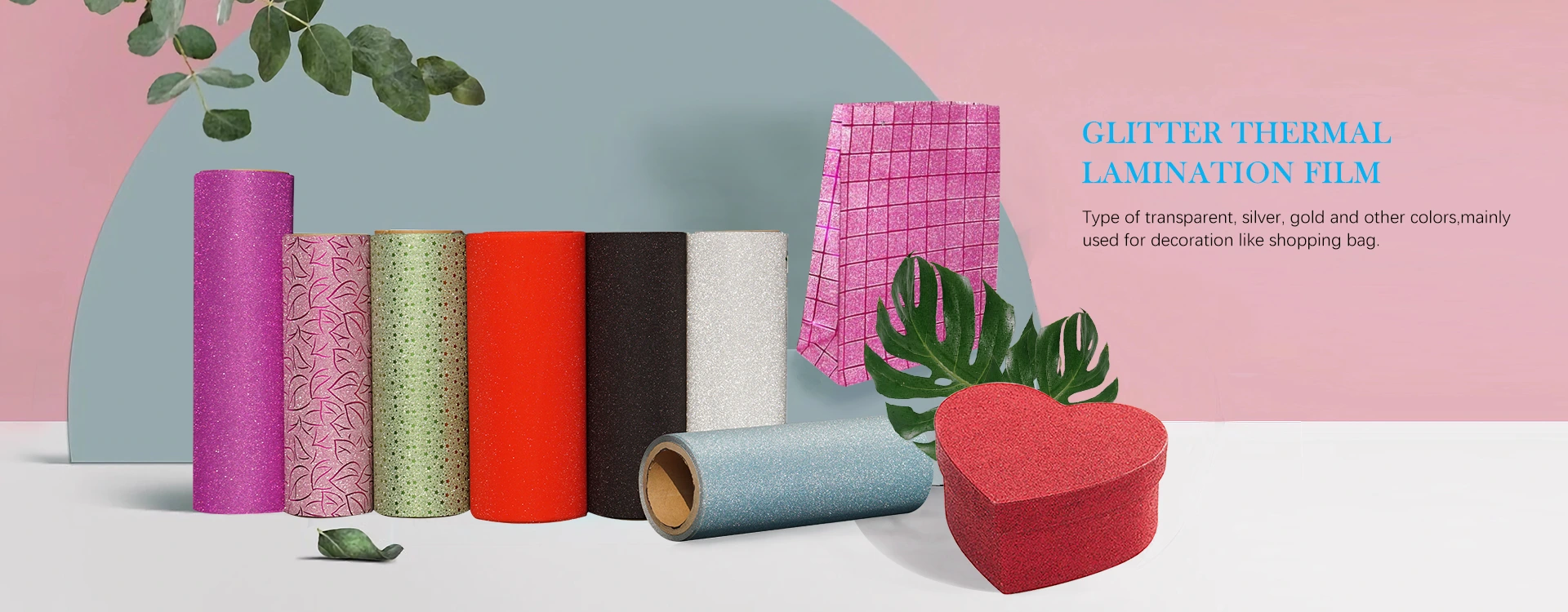 Filem Laminasi Termal China Glitter