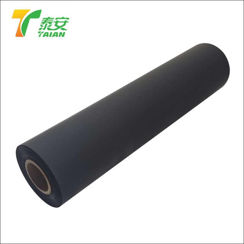 Filem laminasi terma sentuhan hitam hitam