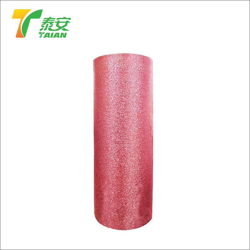 Filem Laminasi Terma CPP Rose Red Glitter Thermal